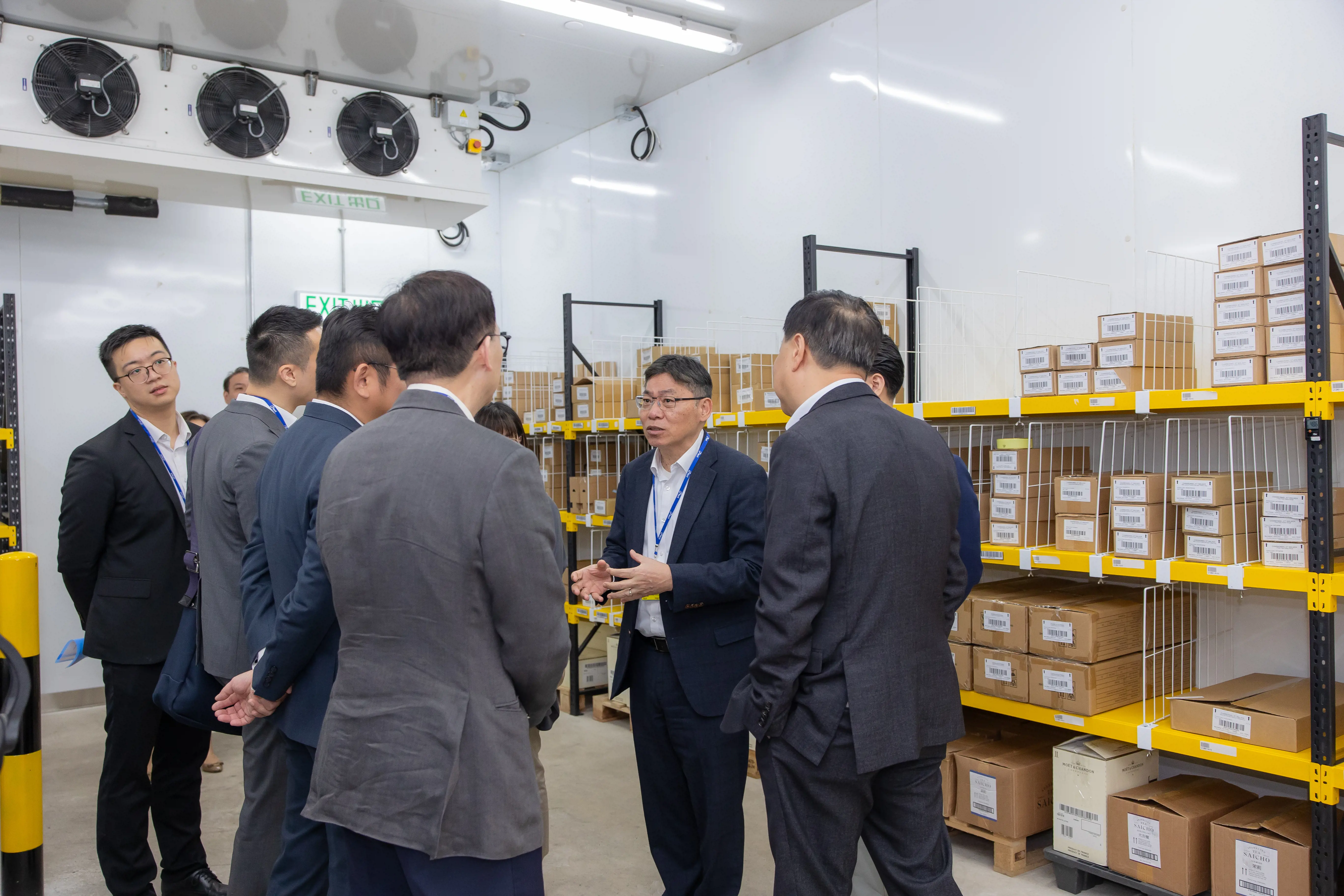 Secretary for Transport and Logistics views Hactl innovations