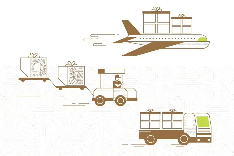 The "holiday business": airfreight's biggest customer